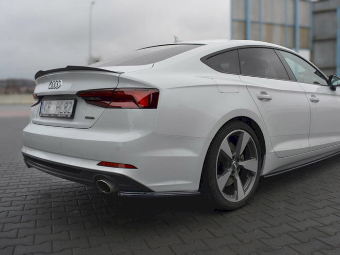 Audi A5 F5 S-line Sportback (2016 - UP) Rear Side Splitters - Maxton Design