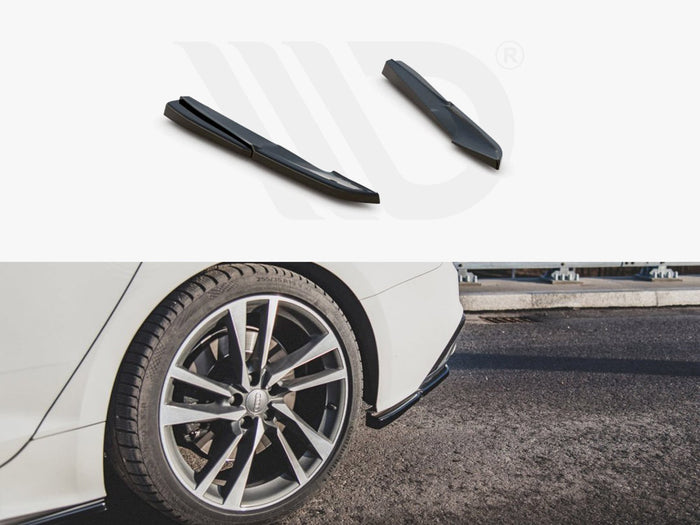 Audi S5 Sportback F5 Facelift (2019-) Rear Side Splitters - Maxton Design