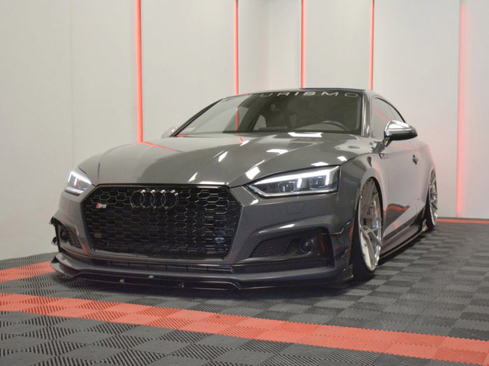 Audi S5 / A5 S-Line F5 Coupe / Sportback Front Splitter - Maxton Design