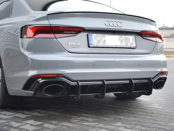 Audi RS5 F5 Coupe / Sportback Rear Diffuser V.2 - Maxton Design