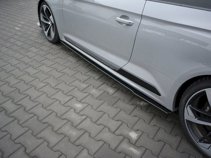 Audi RS5 F5 Coupe Racing Side Skirts Diffusers - Maxton Design
