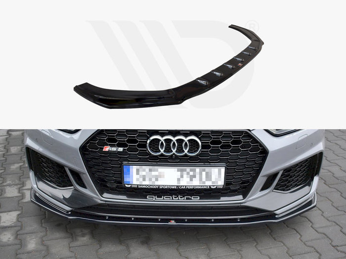 Audi RS5 F5 Coupe / Sportback (2017-UP) Front Splitter V.1 - Maxton Design