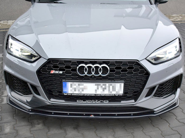 Audi RS5 F5 Coupe / Sportback (2017-UP) Front Splitter V.1 - Maxton Design