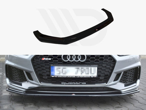Audi RS5 F5 Coupe / Sportback (2017-UP) Front Splitter V.2 - Maxton Design