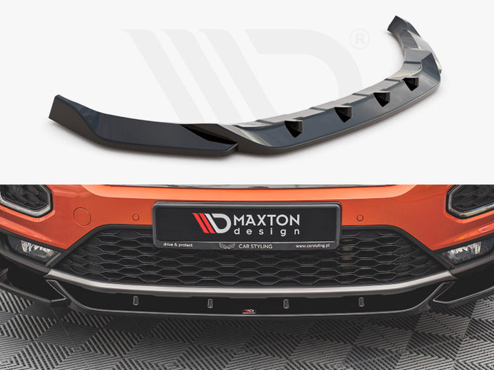 VW T-roc MK1 (2017-) Front Splitter V.1 - Maxton Design
