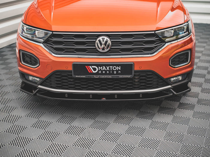 VW T-roc MK1 (2017-) Front Splitter V.2 - Maxton Design