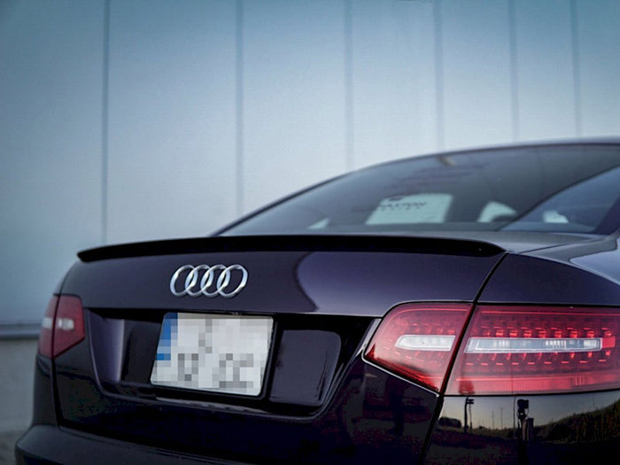 Audi A6 S-Line C6 FL Sedan Spoiler CAP - Maxton Design