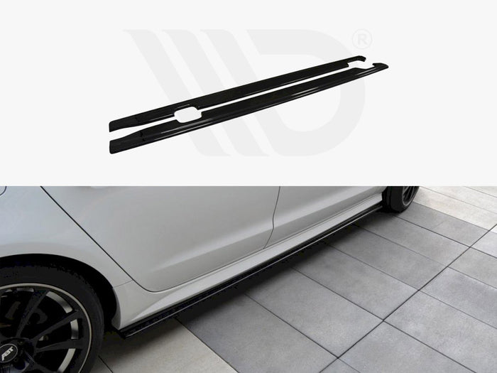 Audi A6 C7 S-line / S6 C7 Facelift (2014-2018) Side Skirts Diffusers - Maxton Design