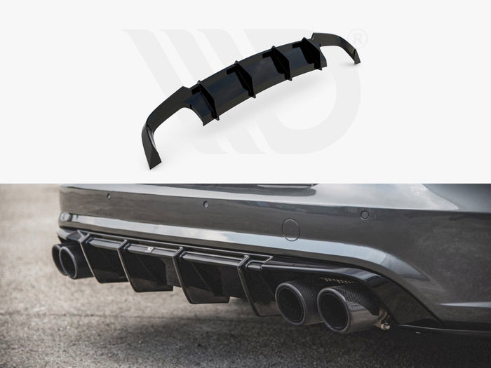 Audi S6/ A6 S-line C7 Facelift Rear Valance - Maxton Design