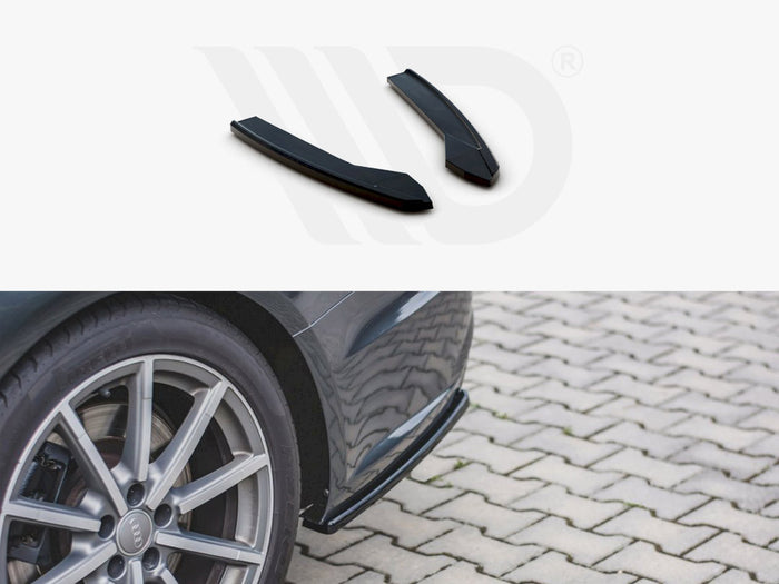 Audi S6 Avant / A6 S-line C7 FL Avant (2014-2017) Rear Side Diffusers - Maxton Design