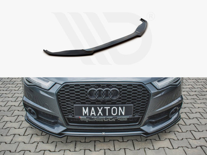Audi S6/ A6 S-line C7 Facelift Front Splitter - Maxton Design