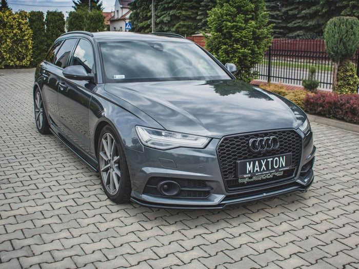 Audi S6/ A6 S-line C7 Facelift Front Splitter - Maxton Design