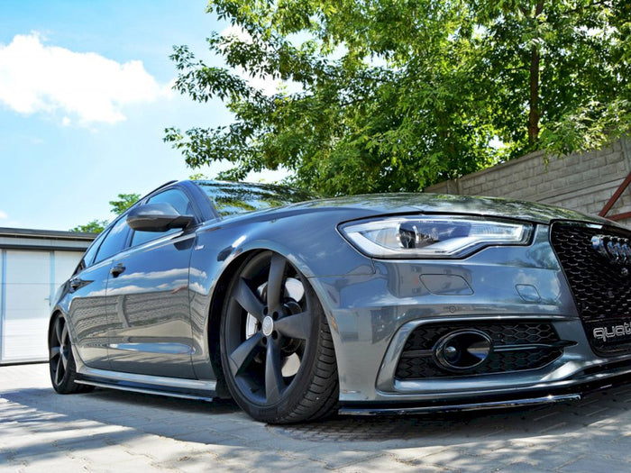 Audi S6 / A6 C7 S-line (2011-2014) Side Skirts Diffusers - Maxton Design