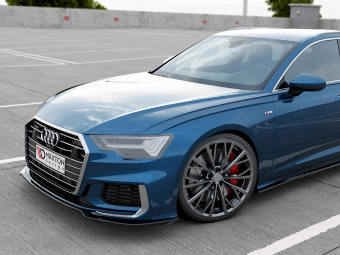 Audi S6/ A6 S-line C8 (2019-) Front Splitter V1 - Maxton Design
