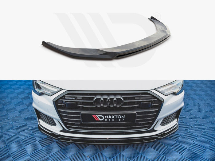 Audi A6 S-line / S6 C8 (2019-) Front Splitter V3 - Maxton Design