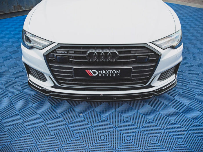 Audi A6 S-line / S6 C8 (2019-) Front Splitter V3 - Maxton Design