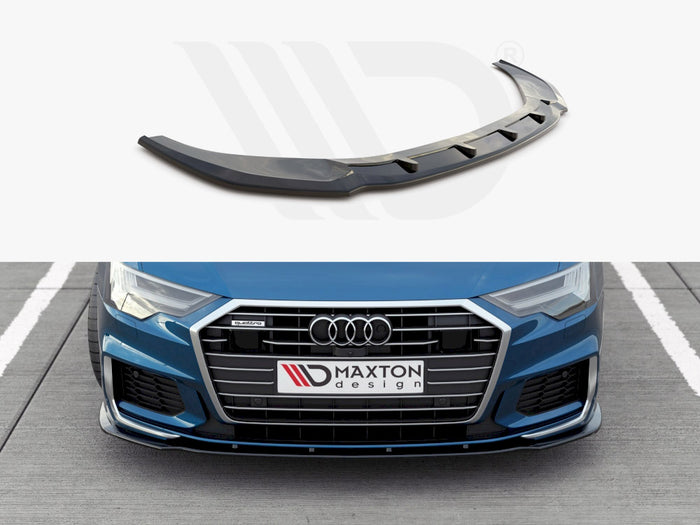 Audi S6/ A6 S-line C8 (2019-) Front Splitter V2 - Maxton Design