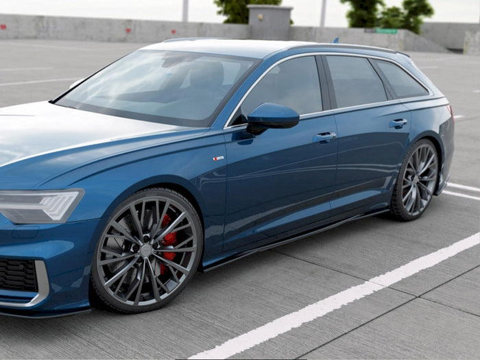 Audi S6/ A6 S-line C8 (2019-) Side Skirt Diffusers - Maxton Design
