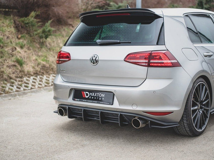 VW Golf MK 7 GTI 2013-2016 Maxton Racing Rear Diffuser V.1 - Maxton Design