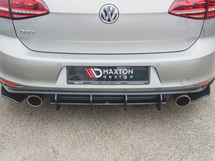 VW Golf MK 7 GTI 2013-2016 Maxton Racing Rear Side Splitters V.2 - Maxton Design