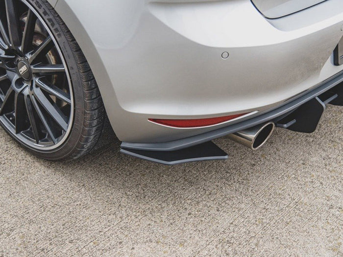 VW Golf MK 7 GTI 2013-2016 Maxton Racing Rear Side Splitters V.2 - Maxton Design