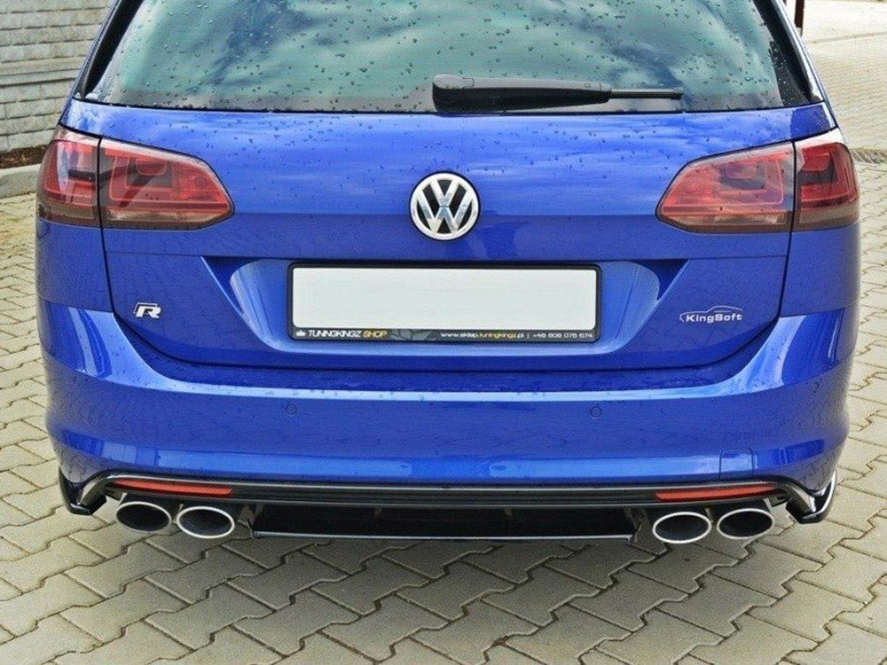 CENTRAL REAR SPLITTER VW GOLF Mk7 GTI CLUBSPORT Gloss Black, Our Offer \  Volkswagen \ Golf \ Mk7 [2013-2016] \ GTI Clubsport