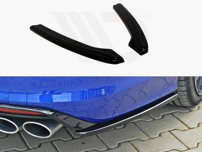 VW Golf MK7 R Estate (2013-2016) Rear Side Splitters - Maxton Design