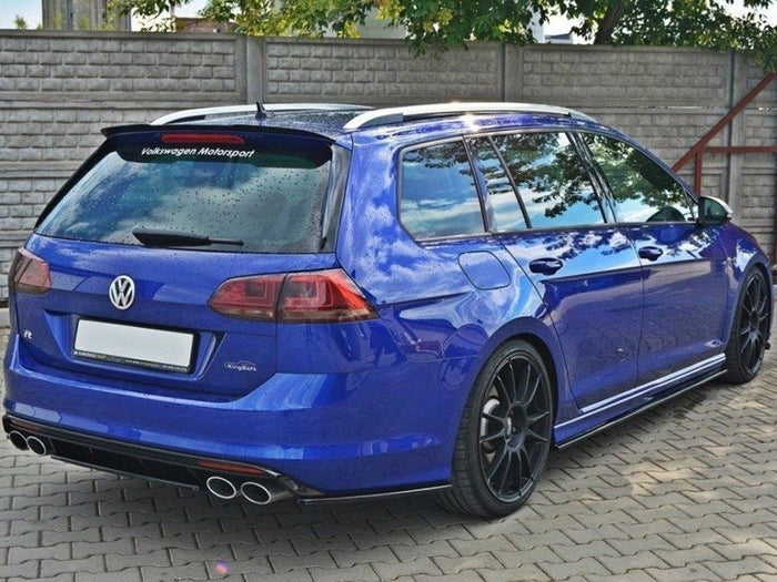 VW Golf MK7 R Estate (2013-2016) Rear Side Splitters - Maxton Design
