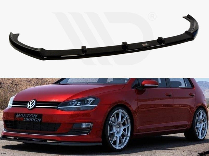 VW Golf VII For Sport PACK Front Splitter - Maxton Design