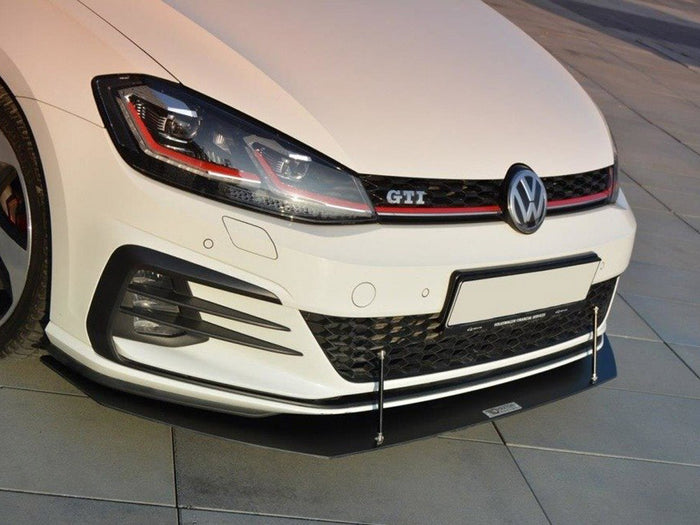 VW Golf GTI 7.5 (2017-19) Front Racing Splitter V.1 - Maxton Design