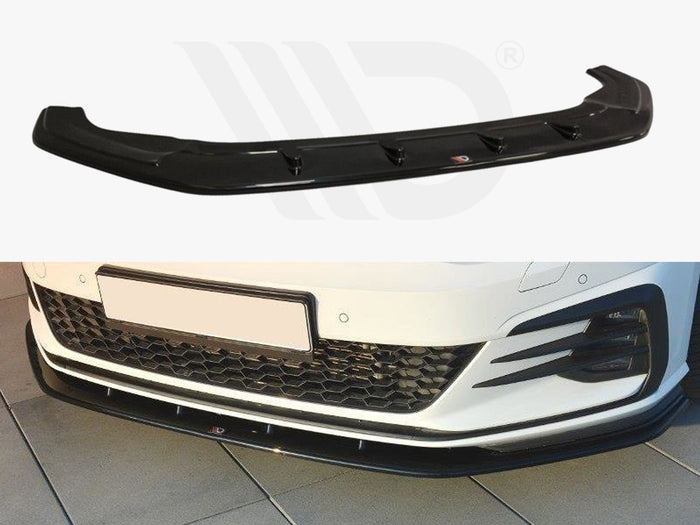 VW Golf GTI 7.5 (2017-19) Front Splitter V.1 - Maxton Design