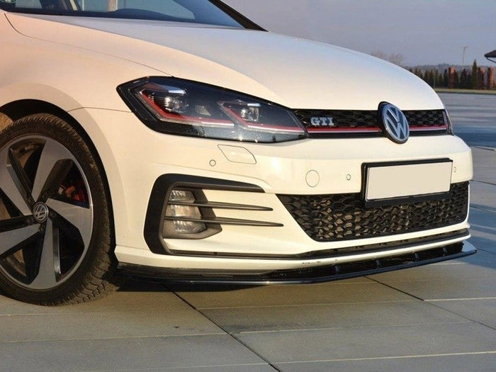 VW Golf GTI 7.5 (2017-19) Front Splitter V.1 - Maxton Design