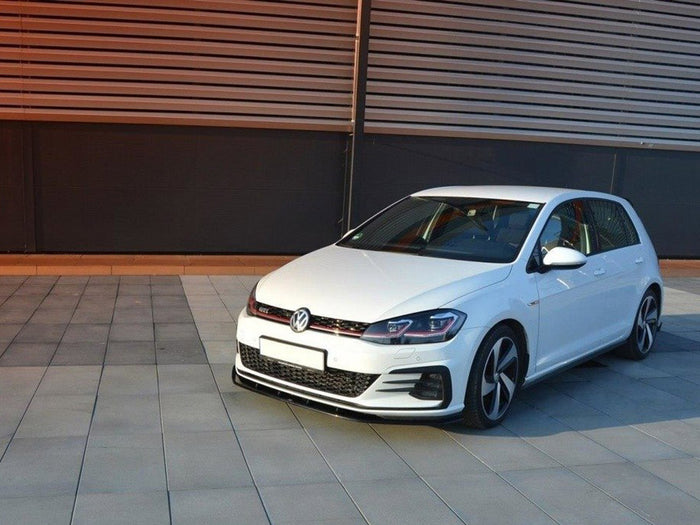 VW Golf GTI 7.5 (2017-19) Front Splitter V.1 - Maxton Design