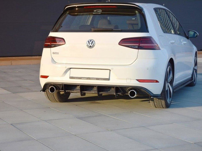 VW Golf GTI 7.5 (2017-19) Rear Diffuser - Maxton Design