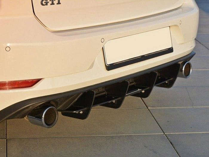 VW Golf GTI 7.5 (2017-19) Rear Diffuser - Maxton Design