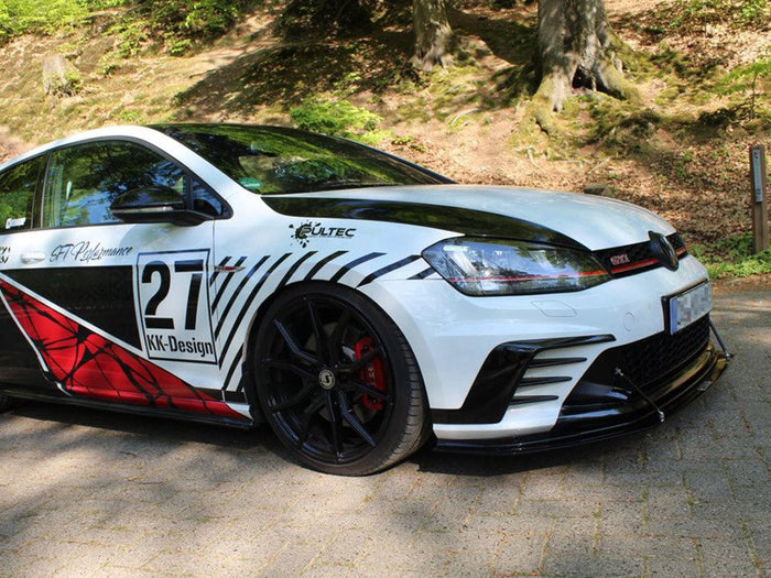 VW MK7 GTI Clubsport (2016-2017) Front Racing Splitter - Maxton Design