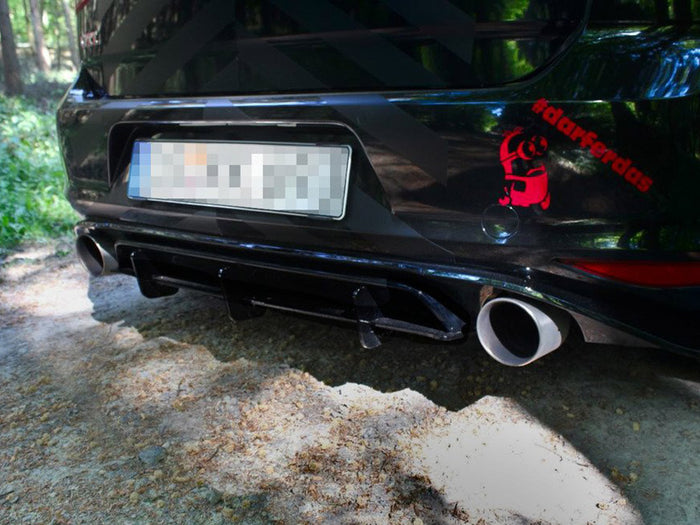 VW MK7 GTI Clubsport (2016-2017) Rear Diffuser - Maxton Design