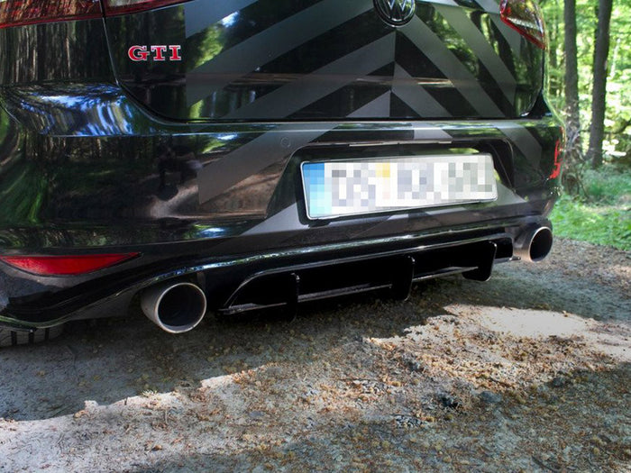 VW MK7 GTI Clubsport (2016-2017) Rear Diffuser - Maxton Design