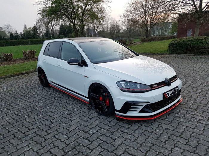 VW Golf MK7 GTI Clubsport (2016-2017) Front Splitter - Maxton Design