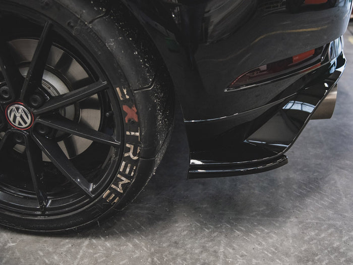 VW Golf MK7.5 GTI TCR (2019) Rear Side Splitters - Maxton Design