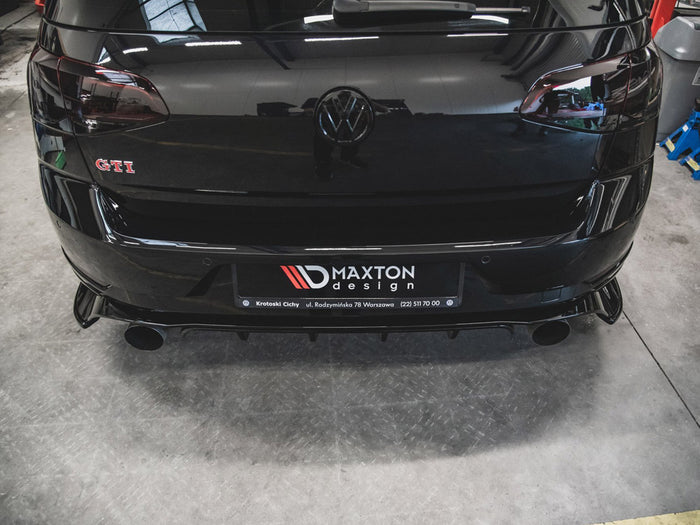 VW Golf MK7.5 GTI TCR (2019) Rear Side Splitters - Maxton Design