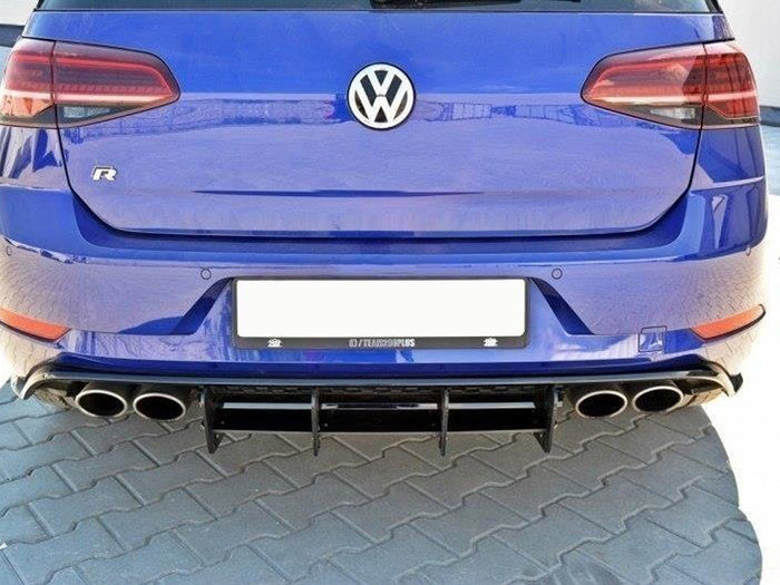 VW Golf R 7.5 (2017-19) Rear Diffuser - Maxton Design