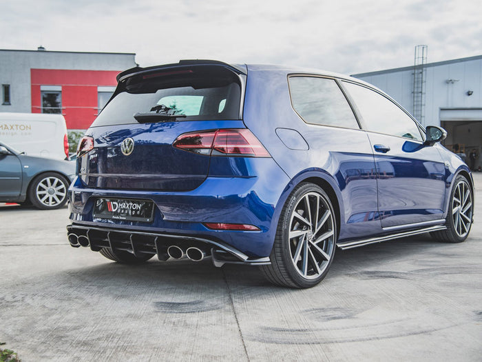 VW Golf 7 R Facelift (2017-2020) Maxton Racing Rear Side Splitters - Maxton Design