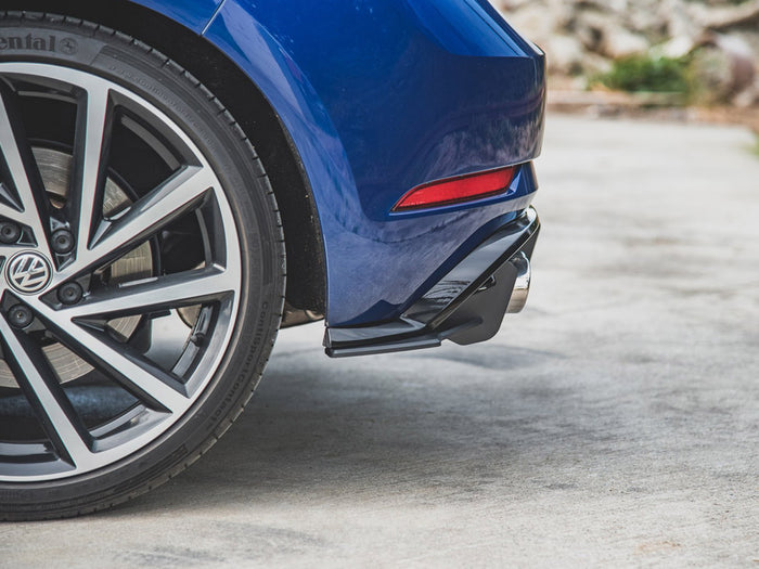 VW Golf 7 R Facelift (2017-2020) Maxton Racing Rear Side Splitters - Maxton Design
