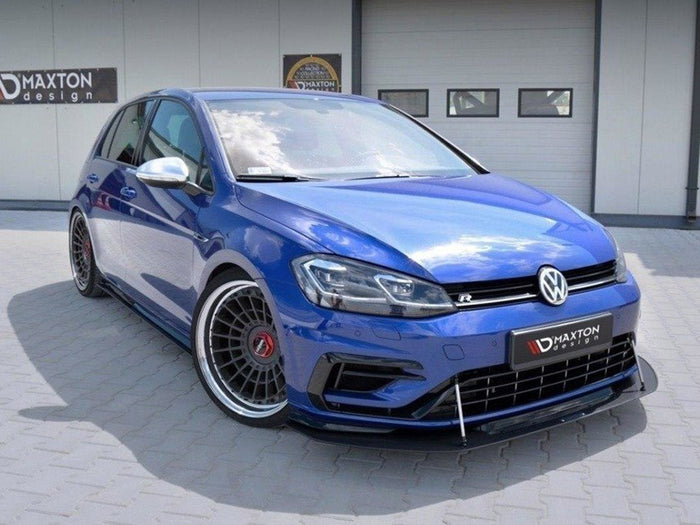 VW Golf 7 R / R-Line Facelift Racing Side Skirts Diffusers - Maxton Design
