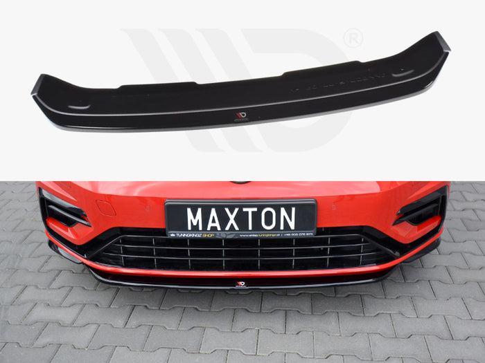 VW Golf 7 R / R-Line Facelift Front Splitter V.5 - Maxton Design