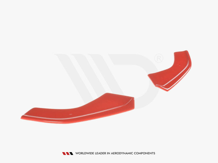 VW Golf 7 R / R-Line Facelift Front Splitter V.8 - Maxton Design