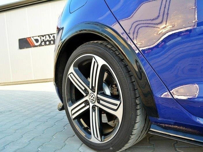 VW Golf 7 R / R-Line Facelift Fenders Extension - Maxton Design
