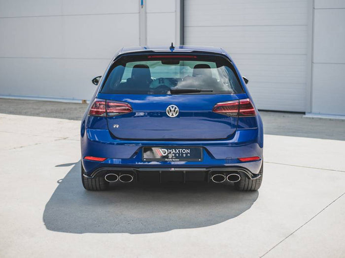 VW Golf 7 R Facelift (2017-2019) Rear Valance V.3 - Maxton Design