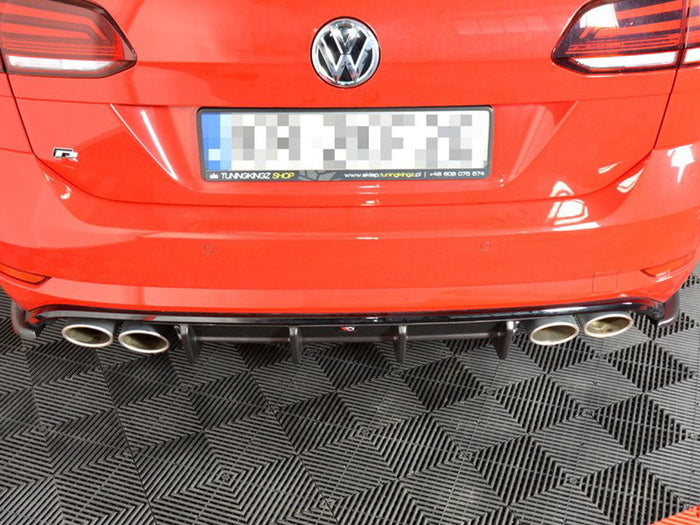 VW Golf 7 R Variant Facelift Rear Valance - Maxton Design